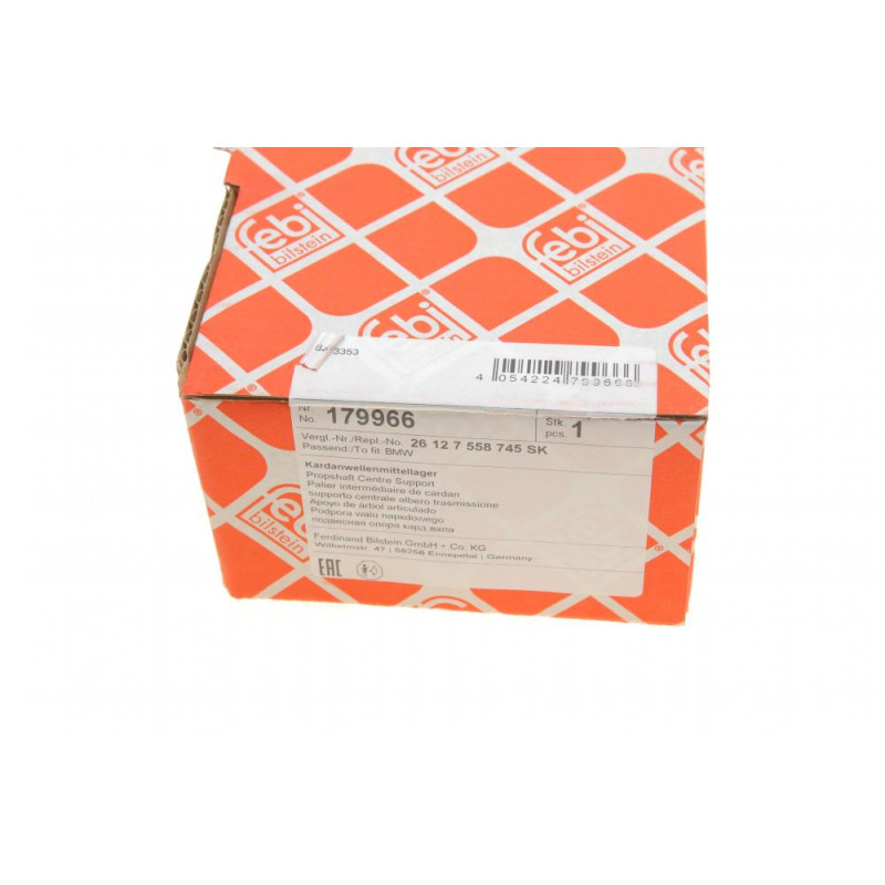 Подшипник подвесной BMW X3 (F25)/X5 (E70)/X6 (E71) 06-14 M57/N52/N55/N62