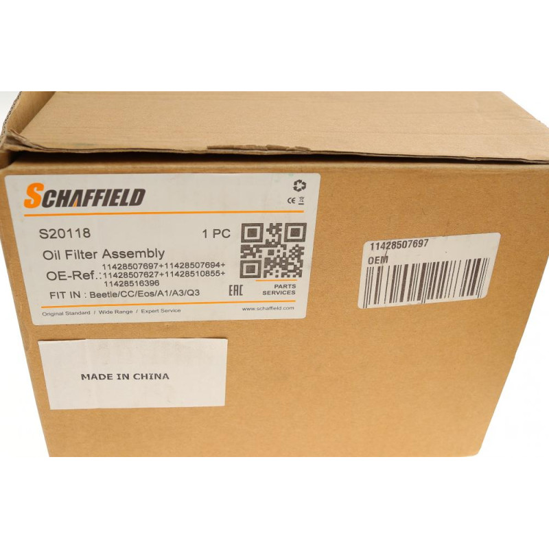 Корпус фильтра масляного BMW 3 (E90-E93/F30/F80)/4 (F32)/5 (F10/F18) 2.0D 07- (N47 N57)