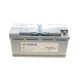 Аккумуляторная батарея 105Ah/950A (393x175x190/+R/B13) (Start-Stop AGM) Silver Dynamic H15