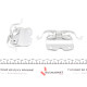 (к-кт 2 шт) Планка суппорта (переднего) прижимная BMW X5 (E70)/X6 (E71/E72/F16/F86) 06- (Ate)