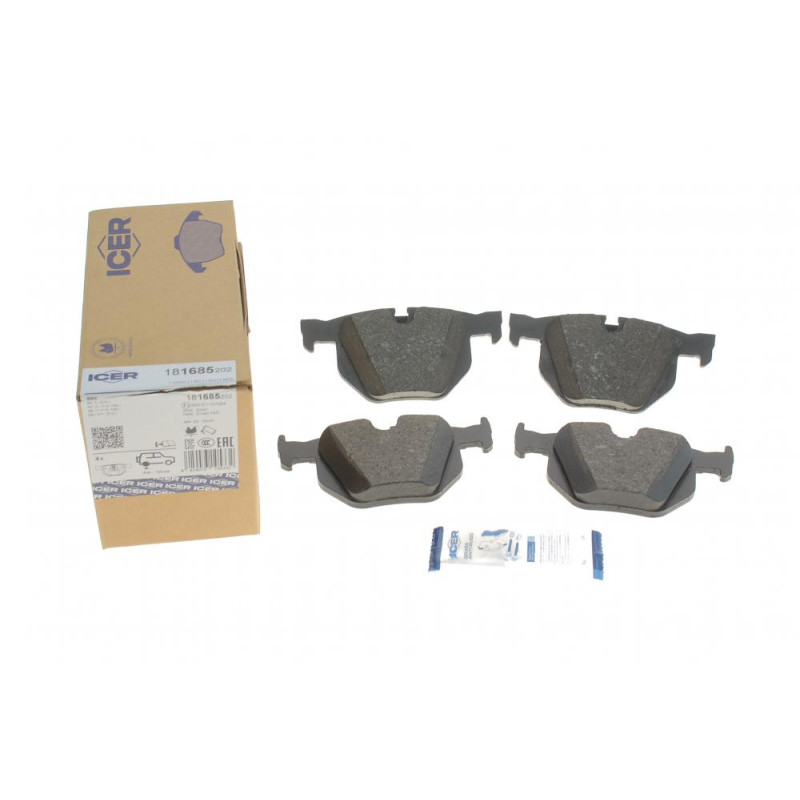 Колодки тормозные (задние) BMW X5 (E70) 06-13/(F15/F85) 13-18/X6 (E71/E72) 08-14/(F16/F86) 14-19