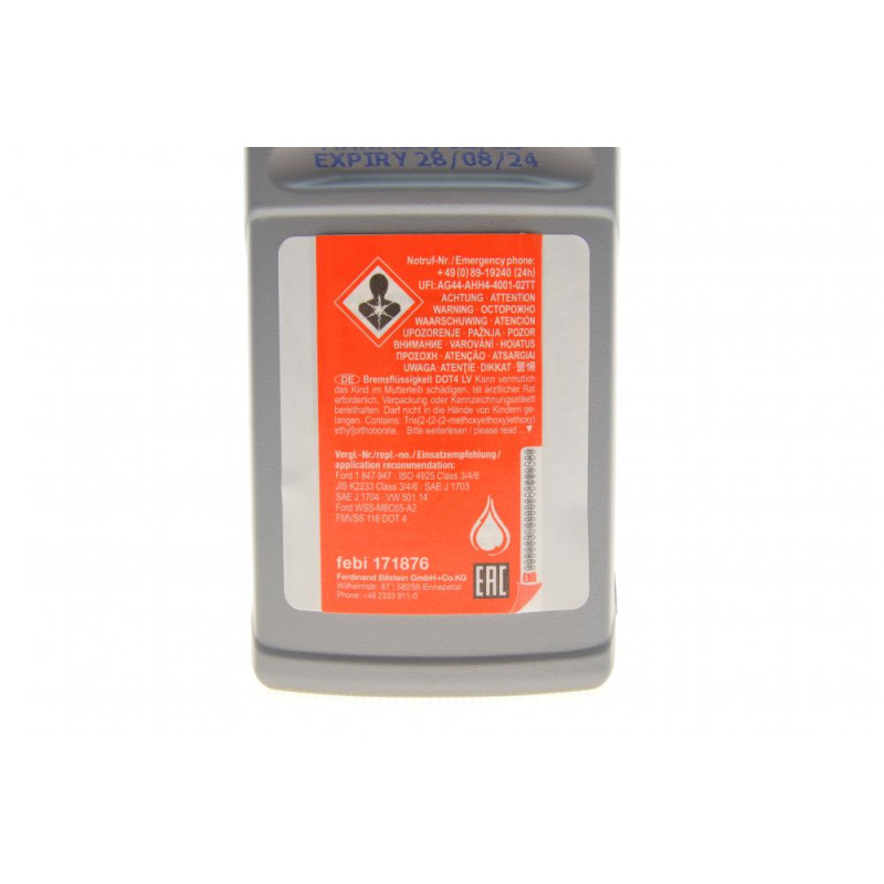 Жидкость тормозная DOT4 LV (0.25L)