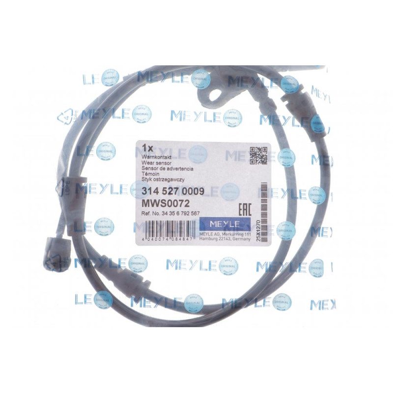 Датчик износа тормозных колодок (передних) BMW X5 (E70/F15/F85) 08-18 (L)