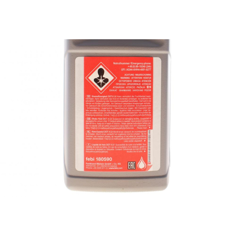 Жидкость тормозная DOT4 LV (0.5L)