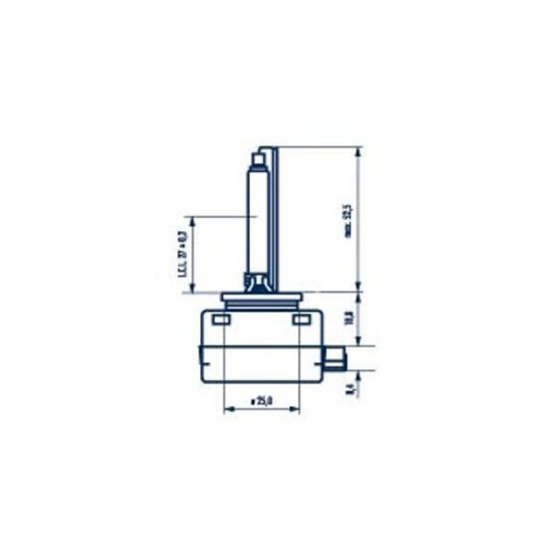 Автолампа D1S 85V 35W PK32d-2 Xenon